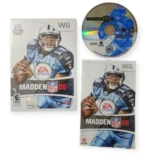 Madden NFL 08 - Nintendo Wii - Video Game By‎ Wii - VERY GOOD CIB with Manual!